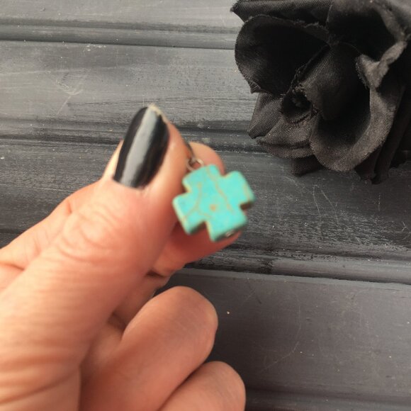 Turquoise Stone Pendant - Picture 1 of 8